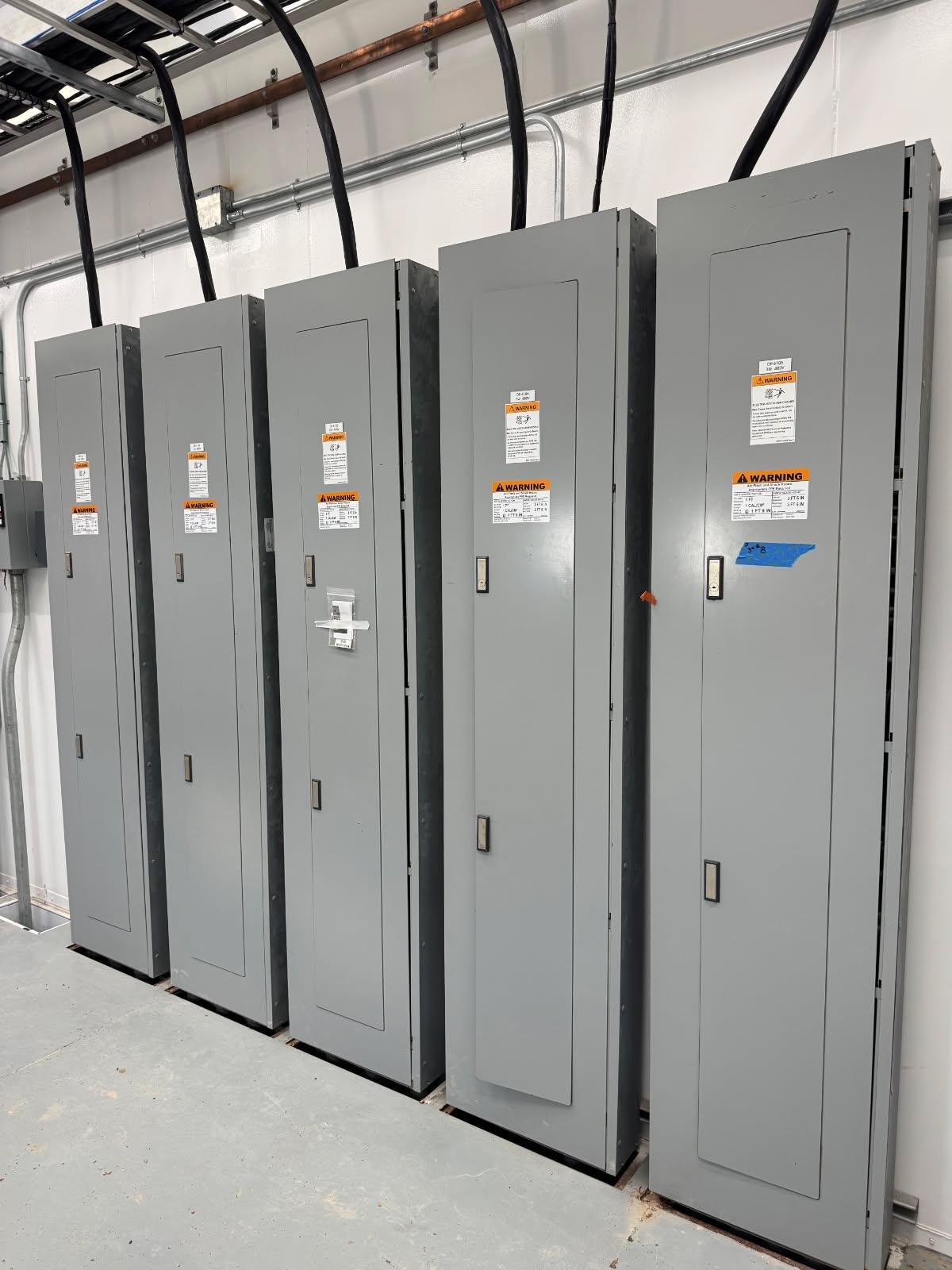 480V Distribution Panel Installation