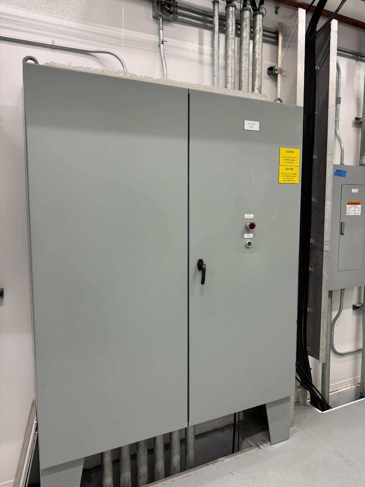 Industrial Control Panel & Conduit